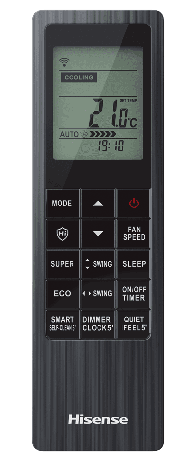 Бытовая сплит-система серии BLACK CRYSTAL Classic A AS-10HW4SYDTG5B (комплект)