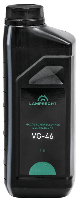 Масло компрессорное минеральное VG-46 1,0л LAMPRECHT LT-VG46