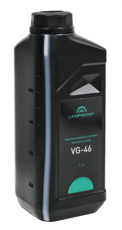 Масло компрессорное минеральное VG-46 1,0л LAMPRECHT LT-VG46