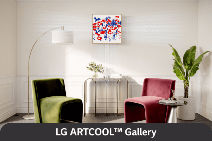 Внутренние блоки мульти сплит-систем настенного типа серии ARTCOOL GALLERY A09GA1.NSER
