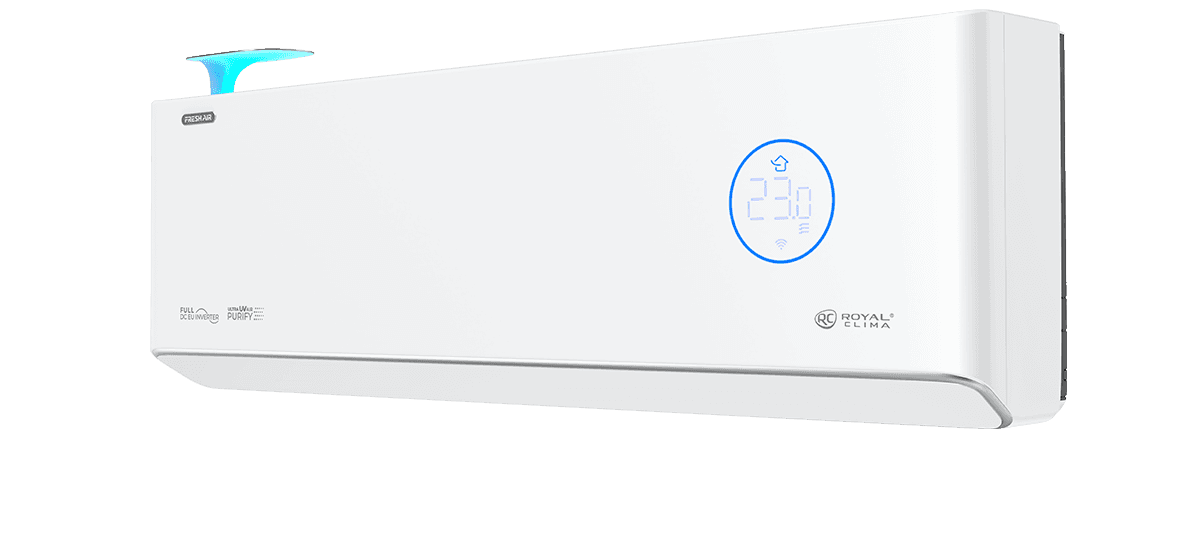 Инверторная сплит-система с функцией притока свежего воздуха серии ROYAL FRESH FULL DC EU INVERTER RCI-RF40HN (комплект)