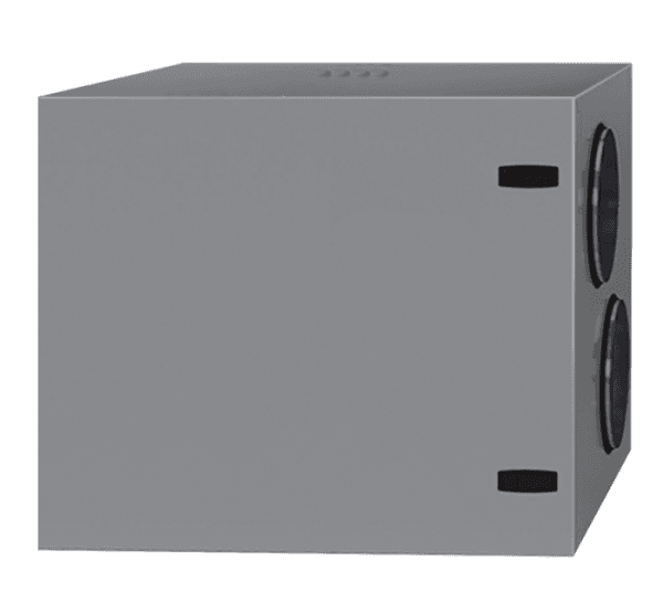 Компактная приточно-вытяжная установка серии ZPVR-N 400 HW ЕС NC